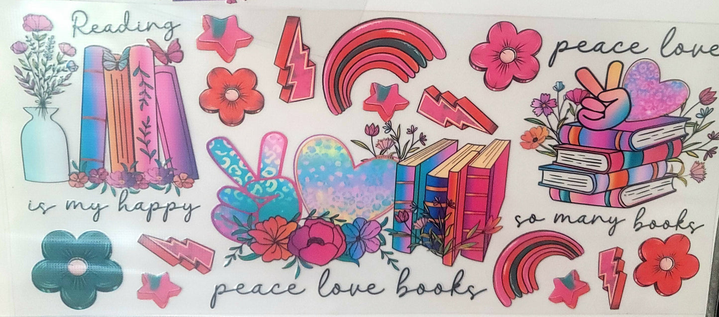 Decals, gems, bee's, lights or full glitter on any tumbler