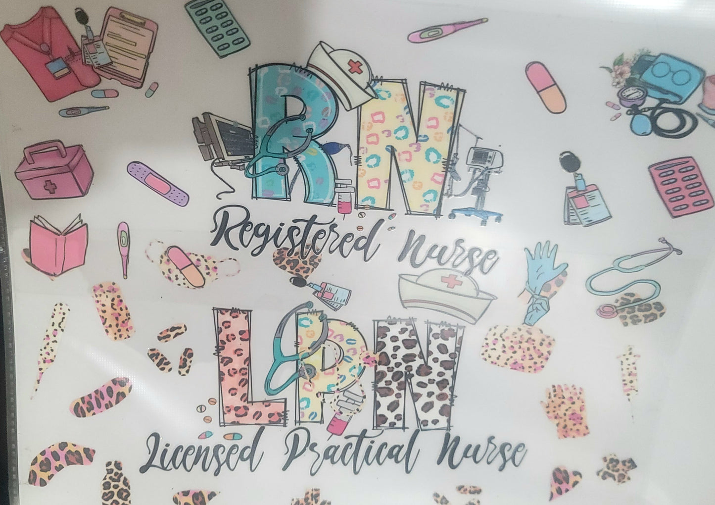 Decals, gems, bee's, lights or full glitter on any tumbler