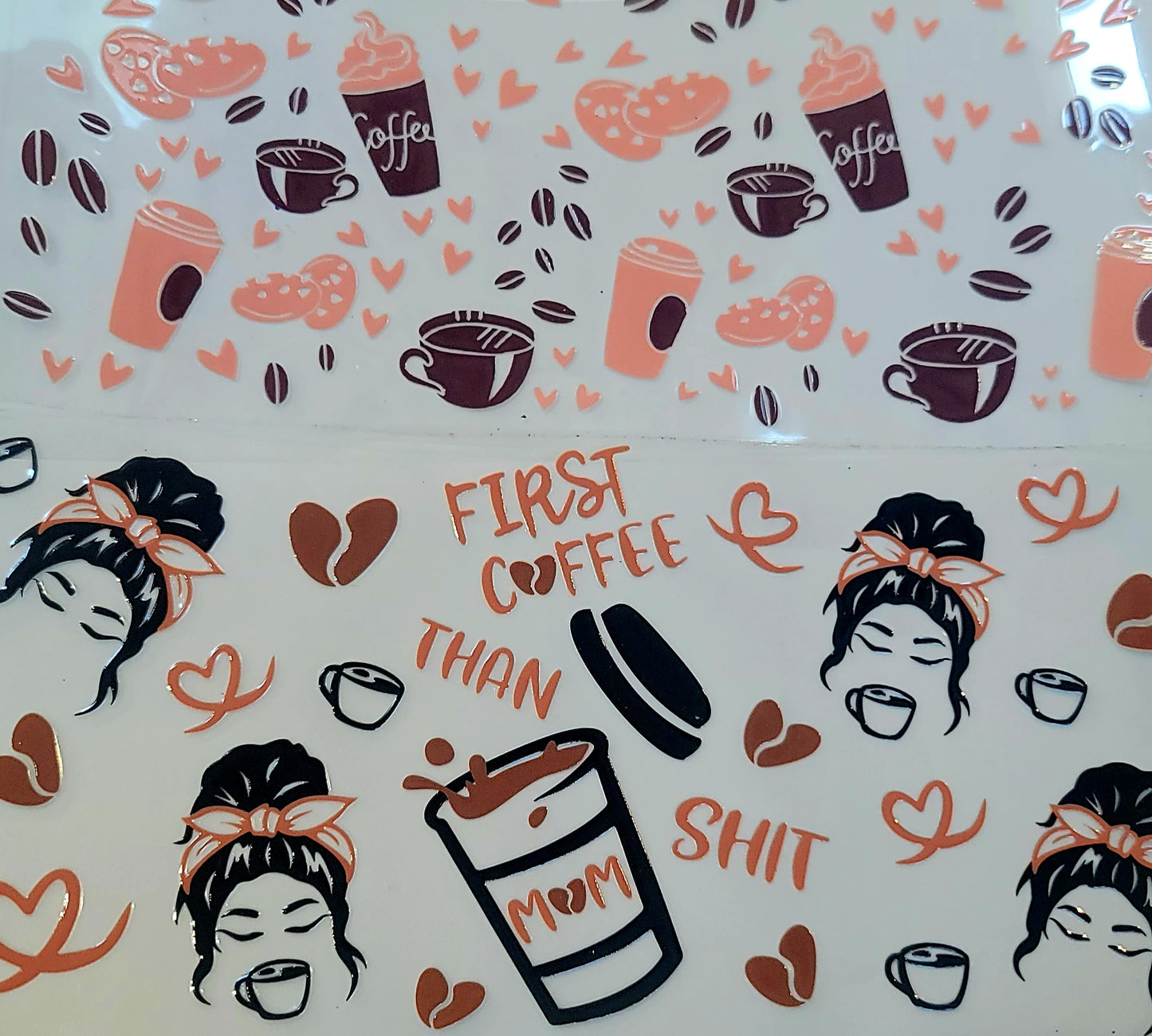 Decals, gems, bee's, lights or full glitter on any tumbler