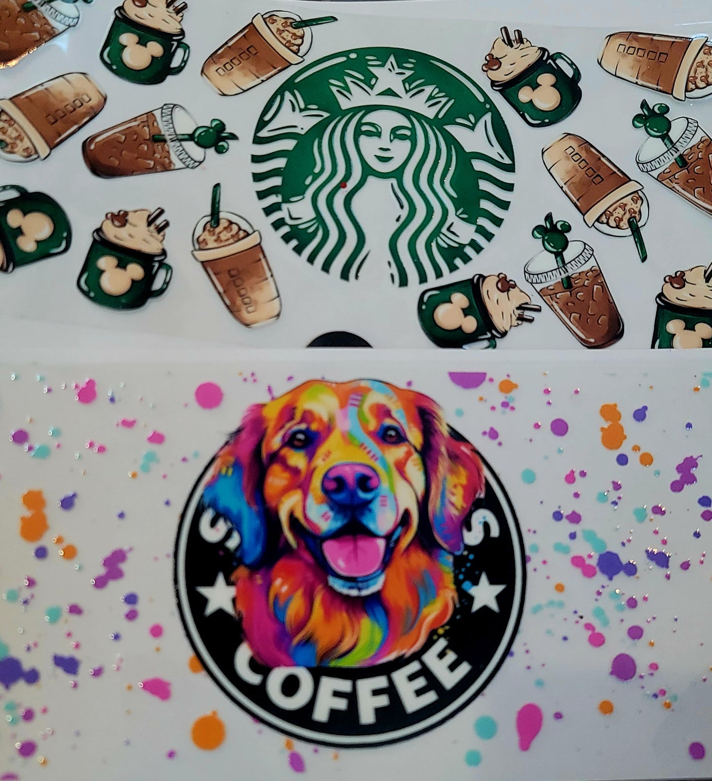 Decals, gems, bee's, lights or full glitter on any tumbler