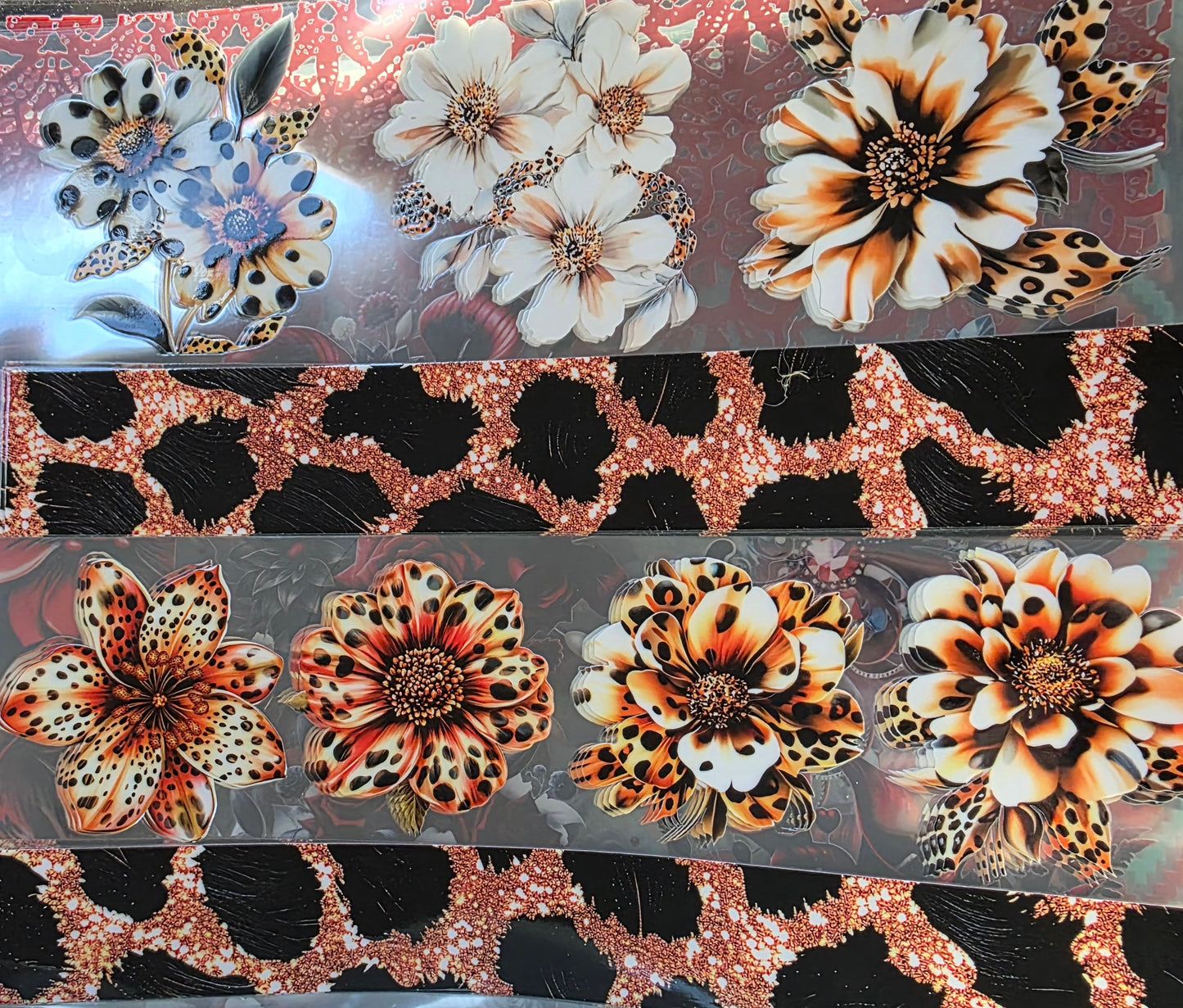 . Uvdtf Element sheet 10 x 10