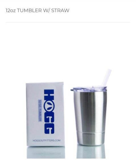 12 oz Kid’s Tumbler with Straw